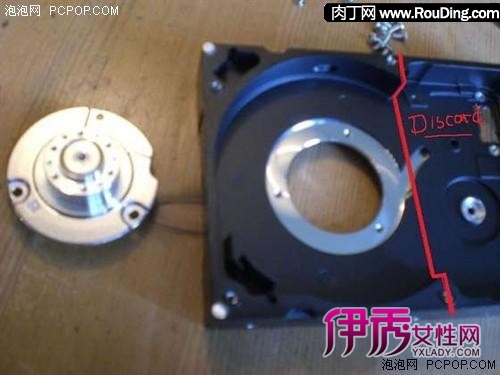 硬盘创意手工制作_废旧硬盘改造DIY_硬盘盘片材质