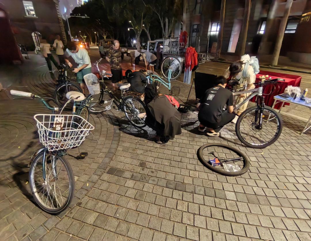 厦门二手自行车_厦大小绿_厦门大学公共自行车维修团队