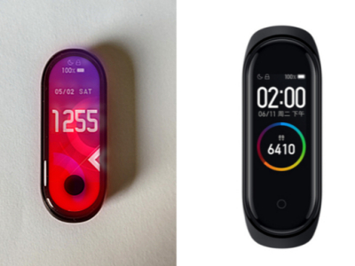 小米手环5谍照曝光 手环也要搞“挖孔”屏了?