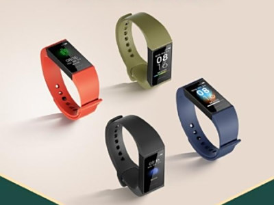 四色百搭!Redmi首款可穿戴设备3日下午发布