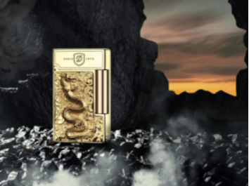 (双龙Double Dragon显赫版打火机)