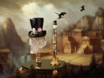 (骷髅玫瑰Skull & Flower珍藏版书写工具)