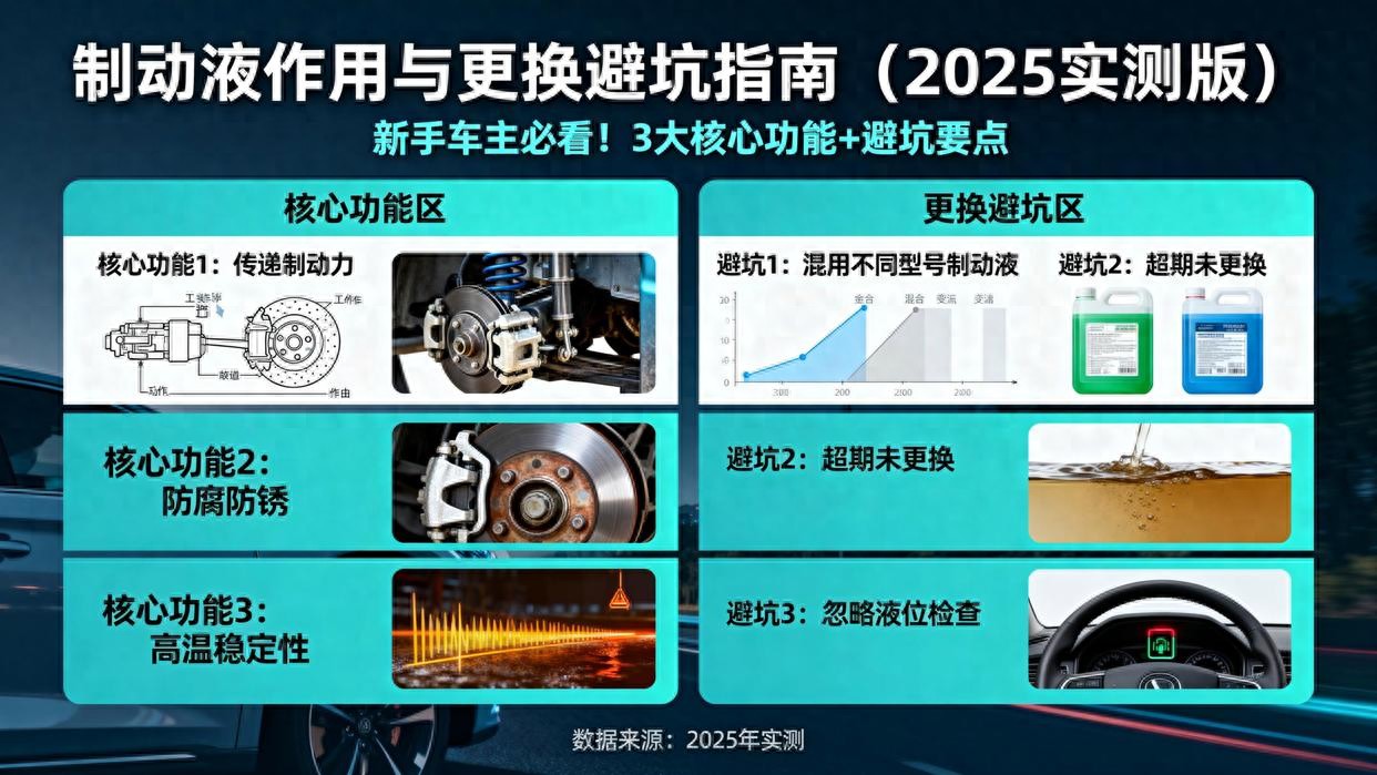 星空综合体育app下载 制动液有什么作用？2025年实测3大核心功能+更换避坑，新手必看