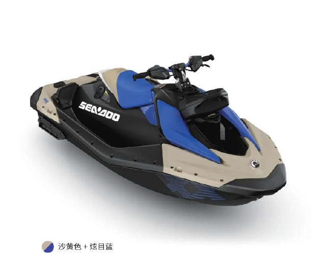庞巴迪Sea-Doo火花系列 2025款火花 TRIXX 90，建议零售价为78，800元